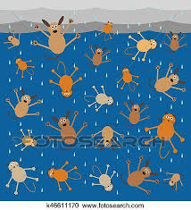 Please, give attribution if you use this image in your website. Raining Cats And Dogs Clipart K46611170 Fotosearch