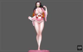 3D file NEZUKO ADULT NAKED NUDE HENTAI demon slayer kimetsu no yaiba SEXY  GIRL WOMAN LINGERIE ANIME 3D print model 🫦・3D printable model to  download・Cults