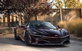 Download Wallpapers Mclaren 720s 2018 Burgundy Sports Coupe Supercar Burgundy 720s British Cars Mclaren For Desktop Free Pictures For Desktop Free