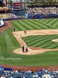 dodger stadium section 118lg home of los angeles dodgers