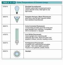 Table5 23 Jpg 477 498 Pixels Types Of Lighting Lighting Guide Wellness Design