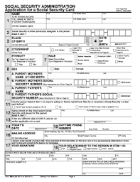 Maybe you would like to learn more about one of these? Fillable Online Application For Social Security Card Eforms Com Fax Email Print Pdffiller