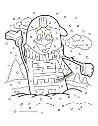 Winx for girls coloring pages. Winter Printable Coloring Sheet Hersheypa Crafty Projects Coloring Pages Hershey Pa