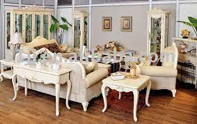 Decorate your master bedroom in white and cream fabric for a serene and delicate look. French Country Style Solid Wood Living Room Furniture A1 French Country Living Room Furniture Country Living Room Furniture Country Style Living Room Furniture