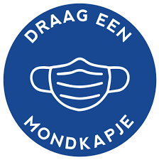 Is de #mondkapjesplicht in supermarkten ook al versoepeld @hugodejonge? Sticker Mondkapje Verplicht De Beste Kwaliteit Flow In Motion Flow In Motion