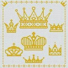 Embellishments are also sold separately (unless the description says they are included). 150 Cross Stitch Crowns Ideas Cross Stitch Stitch Cross Stitch Patterns
