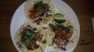 Maybe you would like to learn more about one of these? Fish Tacos With Mango Salsa And Chipotle Aiou Picture Of Bridge City Taproom Portland Tripadvisor