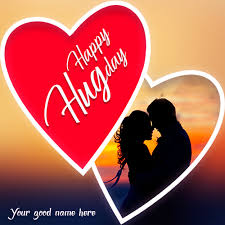 Online Celebrate International Happy Heart Hugs Day With Name Free Download Write Name On Happy Heart Hug Day Gen Happy Hug Day Happy Heart I Love U Messages