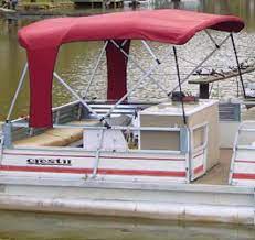 Coverquest Coverquest Com Com Com Check Out Our Pontoon Buggy Style Bimini Top Blog Http Www Coverquest Com Blog Pontoon Boat Boat Bimini Top Boat Canopy