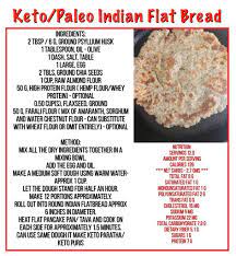 Low Carb Paleo Indian Flat Bread Roti Indian Flat Bread High Protein Flour Low Carb Bread
