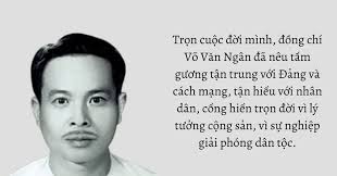 Kỉ niệm 120 năm Ngày sinh đồng chí Võ Văn Ngân