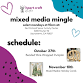 Mixed Media Mingle at NOSAC: Beaded Wire-Wrapped event image