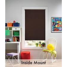 Bali Cut To Size Cut To Size Java Cordless Blackout Fade Resistant Roller Shades 40 5 In W X 72 In L