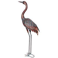 Chisheen Outdoor Garden Crane Statues And Sculptures Metal Yard Sale Backyardequip Com In 2021 Outdoor Statues Outdoor Garden Statues Metal Yard Art