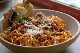 First Night Meat Sauce Pasta From Sam Sifton Recipe On Food52 Recipe Food 52 Recipes Pasta With Meat Sauce