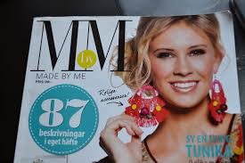 Välkommen till bloggen Stickning och Virkning: Stickad poncho från  tidningen Made by Me