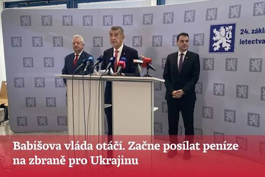 https://denikn.cz/2118396/ Premiér Andrej Babiš a další koaliční lídři doposud striktně odmítali, aby Česko přispívalo na zbraně pro napadenou Ukrajinu. Před summitem NATO v Ankaře ale koalice otáčí. Chce posílat peníze do amerického