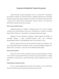 60/2010 privind aprobarea ordonanței de urgență a guvernului nr. Integrarea Romaniei In Uniunea EuropeanÄƒ