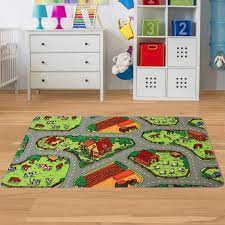 Top qualität zum fairen preis. Spielteppich Strasse Und Bauernhof Teppich4kids