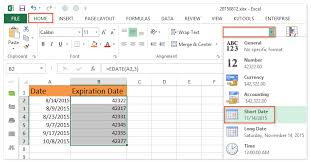 How To Calculate Expiration Dates In Excel