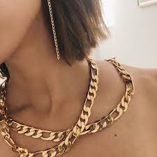 Download The Landry Figaro Chain Necklace In Gold Jenny Bird Chain Necklace Outfit Gold Cuban Link Chain Women Figaro Chain Women