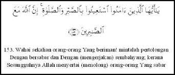 Begitulah ringkasan tentang sketsa kehidupan dunia yang fana ini. Ayat Ayat Al Qur An Tentang Sabar