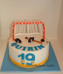 Zuckerbackerin Adela Eishockey Torte Eishockey Torten Hockey