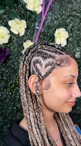 Ginger Ash blonde Fulani Braids with a heart for @loveforte_ 🫶🏾, Stay  tuned for inspo photo🫶🏾, #LosAngelesBraids #LAbraids #LAhairbraiding  #LAhairgoals #LAhairstyles #LAbraids #LAbeautifulbraids ...