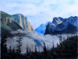 You can watch every step, and read instructions on screen labels. How To Draw Mist In The Valley In Pastel Online Art Lessons