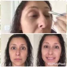 So this is my 3 minute face, Literally. , Was running late getting out the  door today and had less then 5 minutes to get My face on. Here is my proof  that you CAN look like you've got it going