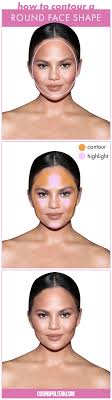 exactly how to contour and highlight based on your face