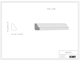 Shoe molding also offers the potential for a decorative touch while also covering any gaps between your flooring and the bottom of the baseboard. Shoe Moulding Red Oak 7 8 Bosley Mouldings