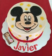 2nd Birthday Mickey Mouse Birthday Cake For 2 Year Old Boy Mickey Mouse Buttercream Cake Mickey And Minnie Cake Mickey Cakes Mickey Mouse Cake