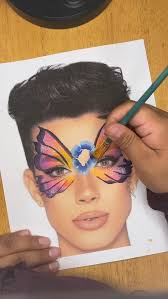 @jamescharles #jamescharlesedits #jamescharles #jamescharlesedit  #jamescharlespalette #facepaint #facepainting #facepainter  #butterflyfacepaint #professionalfacepainter #facepaintersofinstagram ...