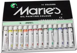 Maries Oil Painting Colour Set 14colours 12ml
