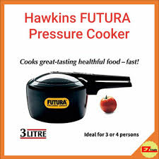 Great savings & free delivery / collection on many items. Hawkins Fp30 Futura Hard Anodised Aluminum Pressure Cooker 3 Litre Black Shopee Singapore