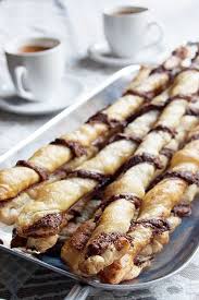 Easy Puff Pastry Nutella Twists Try Anything Once Recipe Easy Puff Pastry Puff Pastry Twists Nutella Recipes Easy