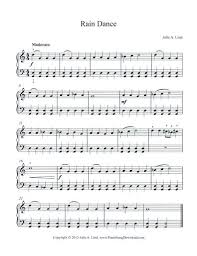 Rain Dance Free Sheet Music Piano Sheet Music Sheet Music Learn Piano