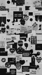 Black And White Throwback Aesthetic Pin By Nichole On Wallpaper Black Aesthetic Wallpaper Aesthetic Pastel Wallpaper Black Wallpaper Iphone