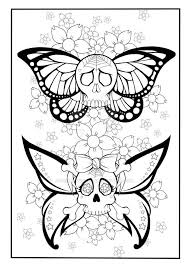 Image Result For Just Add Ink Tattoo Coloring Book Pages Skull Coloring Pages Butterfly Coloring Page Emoji Coloring Pages