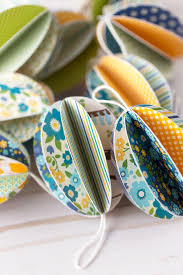 This is a wonderful project for three awesome reasons… 1. How To Make Paper Easter Egg Ornaments