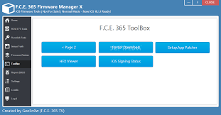 So what i can understand your saying there's no software removal tool. Download F C E 365 Firmware Manager 32 0 0 0