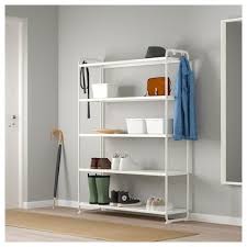 Sortera Recycling Bin With Lid White 16 Gallon Ikea Shelving Shelves Shelving Unit