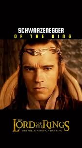 Lord Arnold of Rivendell, Follow @topshelf.nerds for more, VO: @samhughesvo  , DF: @jarkanvfx , #lotr #lordoftherings #arnoldschwarzenegger #arnold  #tolkien #impression #middleearth #reels ...