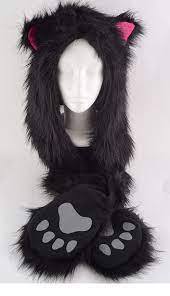 Cat Hat Worldwide Shipping Faux Fur Hood Snow Hat Cat Hat