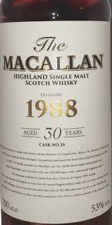 Macallan 1988 Ratings And Reviews Whiskybase