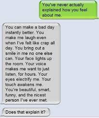 You're the one thing in my life that makes perfect sense right now. 110 Those Cute Texts C Ideas Cute Texts Texts Cute Text Messages