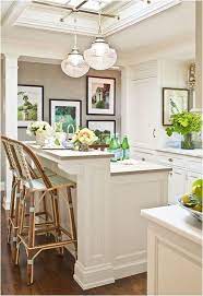 Some islands have a raised bar seating area that is 42″ high, or a lower table height counter area that is 30″ high. Counter Vs Bar Height Centsational Girl Kitchen Island Design Home Kitchens Kitchen Inspirations
