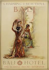 Willem Gerard Hofker Bali Charming Beautiful 1948 Prachtige Kpm Koninklijke Paketvaart Maatschappij Travel Posters Vintage Travel Posters Bali Painting