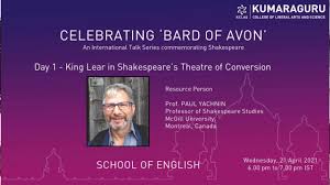 CELEBRATING 'BARD OF AVON'